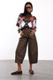 Brown Barrel Jean 0107 - 2