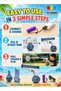 Electric Water Gun 32 Ft Range Automatic Water Gun Super 434CC+58CC Large Capacity - 5