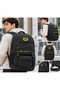 Camping and Mountaineering Black Expandable Backpack (50+10)X33X20 cm Large Volume Multi-Compartment Daily School and Travel Bag 40 Liters - 2