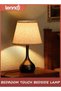 LENND Touch Bedside Lamp for Bedroom, 3-Way Dimmable Farmhouse Table Lamps for Nightstand with - 4