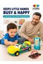 2-in-1 Transparent Gear Toy Car, Transparent Gear Toy Car for Kids with Colorful - 2