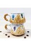 Capodokia and Hot Air Balloons Mug Set, 2D and 360 Degree Relief Pattern, 320 ml - 3