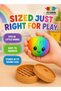 Pack of 4 Squishy Dumpling Fidget Toys, Multicolor Steamed Bun Squeeze Toys, Soft - 5