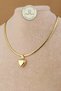 Steel Necklace - 316L Steel Necklace, Non-Tarnishable, Colorfast, 38+5cm - 5