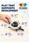 Solar Robot Toys 6 in 1 STEM Learning Kits Educational Space Moon Exploration Fleet - 3