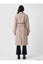 Esvab • Modern & Distinctive Double-Breasted Roba Collar Women's Cashmere Coat - 5