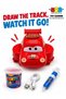 DIY Slime Track Car Making Kit, Creative Self Driving Track Car with Slime Rail Track