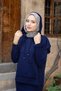 Elf Croplu Dress Navy Blue - 3