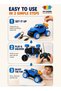 Remote Control Car with Water Spray Mist and Rear LED Light, 2.4GHz Rechargeable All - 5
