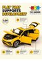 1/24 Scale Luxury Diecast SUV Model - Pull Back Alloy Simulation Car with Sound & Light - 3