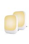 HOMESTAR Night Light Socket with Twilight Sensor, Children 3-Level Brightness Adjustment, 2700 K