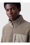 Uzg Store's Dik Roba Collar Men's Plush Zipper Sweatshirt for Style Enthusiasts - 4