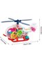 Transparent Gear Helicopter Toy for Kids | Light-Up Motorized Toy Vehicle with Rotating - 4