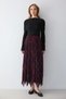 Patterned Asymmetrical Skirt 32-2755