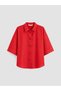 Esvab • Modern & Distinctive Loose-Fit Poplin Women's Shirt