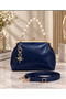 Women's Pearl Handle Shoulder and Hand Bag – Stylish Everyday Bag with Gold Clip, Star Accessories, Adjustable Strap, and Lining