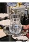Silver Plated Rose Pattern Double Cut Tea Set for 6 People