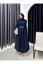 Collar Detailed Dress 68-6170 - 2