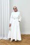 Belted Scuba Dress 68-6605 - 2