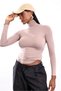 Mink Turtleneck Blouse 25226 - 6