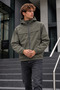 Men's Hooded Premium Casual Windbreaker - 2