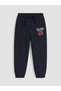 Peak New Season Navy Blue Boys' Printed Jogger Sweatpants