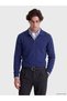 Esvab • Modern & Distinctive Devrik Roba Collar Wool Blend Men's Knitwear Sweater - 3