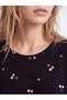 Esvab • Modern & Distinctive Cherry Embroidered Women's Pajama Set - 4