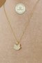 Steel Necklace - Stone Cat Chain Necklace 316L Steel Necklace Does Not Tarnish or Fade 39+5cm - 2