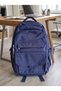 Rucsac Crinkle cu mai multe compartimente, bleumarin - 6