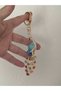 Cute and Stylish Peacock Keychain with Colorful Stones / Bag Charm / Car Ornament