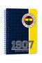 Licensed School Set A6 Spiral-Bound Lined Medium Notebook Double Patterned Pencil Set Double Exam Eraser Postit Note Paper Set - 3