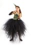 Girl's Halloween Angele Witch Costume - Girl's Witch Dress Birthday Party Costume - 4