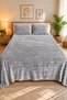Eterna Luxe Double Bedspread Set |   230X250 cm |   Soft Texture, Simple and Elegant Design - 2