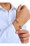 Double-Sided Knot Detailed Open Cuff Bracelet - 2