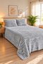 Eterna Luxe Double Bedspread Set |   230X250 cm |   Soft Texture, Simple and Elegant Design - 3