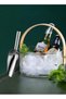 JoyousSto Stainless Steel Ice Scoop，Kitchen Ice Scooper for Ice Maker,Small Ice Scooper for - 2