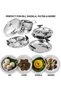 VINOD Gen-Z Stainless Steel Multi Kadai, 19 cm | Multipurpose Steamer Pot with Plates | 3 Layer - 4