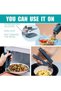 HOMESTAR 3 Pcs Kitchen Hot Plate Gripper, Stainless Steel Bowl Clip, Kitchen Tongs Bowl Dish Pan - 4