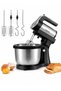 SOKANY 2-in-1 Electric Stand Mixer 1000W 4L - 5-Speed Tilt-Head Mixer with Stainless Steel Bowl