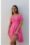 Crepe Dress Flounce Evening Dress Strap Fabric · Color: Emerald · Size: m Bsk2026