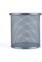 Round Wire Mesh Pen Holder, Silver