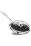 Pro Cook Fry Pan 26 cm – Triply Hexa Tech Stainless Steel Frying Pan with Glass Lid