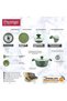 Essentials Granite 6 Piece Non-Stick Cast Aluminium Cookware set | Induction Base | Non - 4