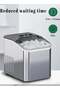 JoyousSto Stainless steel Bullet Ice Cube Maker 12kg/24 Hrs Ice Making Capacity with 9pcs Ice in 8 - 4
