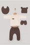 Baby newborn set 5-piece 0-3 months newborn hospital outfit bodysuit set - 2