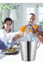 VAOdo Ice Buckets and Stainless Steel Ice Cubes for Parties Stainless Steel Beverage Chiller with - 5