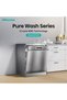 Freestanding Stainless Steel Dishwasher HS623E90G, 15 Place Settings, 3 Baskets, 8 - 4