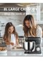sokany Kitchen Stand Mixer, with 8L Stainless Steel Bowl, 6 Speed Settings, Electric Food Mixer - 5