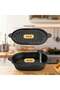 TCCHDM Cast Iron Bread Loaf Pan with Lid Pre Seasoned 2 in 1 Dutch Oven Pot with Skillet Lid 9 x - 4